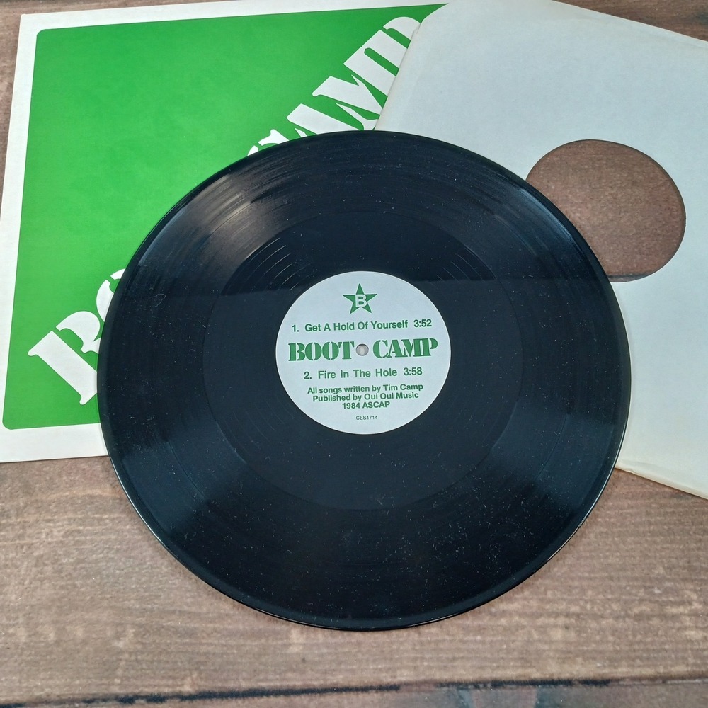 Boot Camp 1984 Vinyl Record 7 Inch Single A Woman's Touch Shoot The Moon - Picture 5 of 5